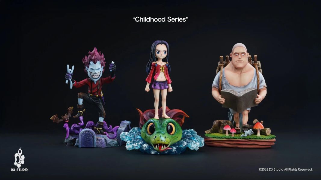 【預定】大熊社DX 七武海童年系列最後一彈（莫利亞/大熊/女帝） 