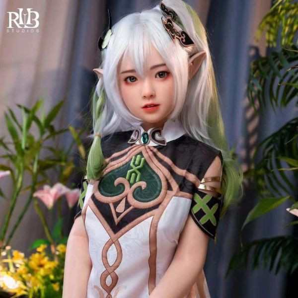 〖海外現貨〗RHB 1/1 美少女cos草神 蠟像級鉑金矽膠 可動 
