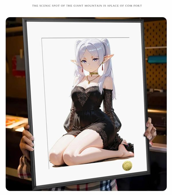 【海外代購】皇呱 《窈窕淑女芙莉蓮》葬送的芙莉蓮裝飾畫 午睡毯 地毯 