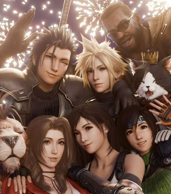 【海外代購】H2 《最終幻想7重製版》FF7R裝飾畫 