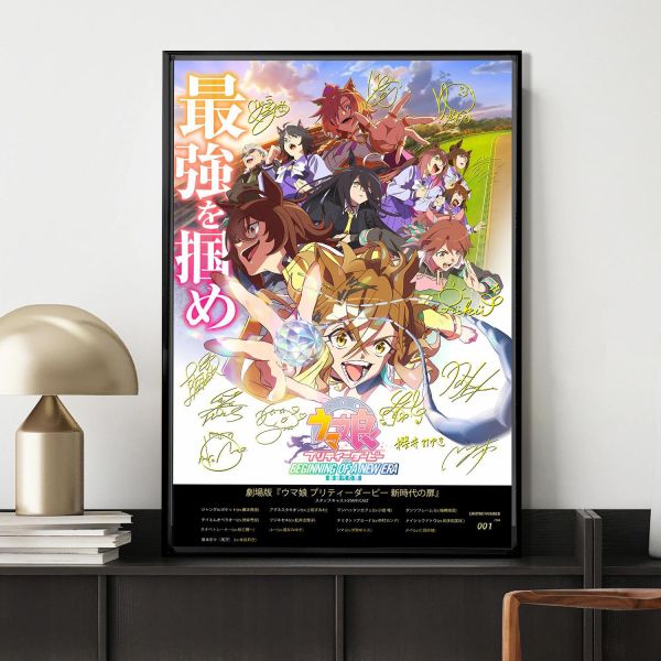 【海外代購】千鳥社 《賽馬娘新時代之門 聲優》 賽馬娘 Pretty Derby新時代之門森林寶穴聲愛麗速子好歌劇優簽名裝飾畫 