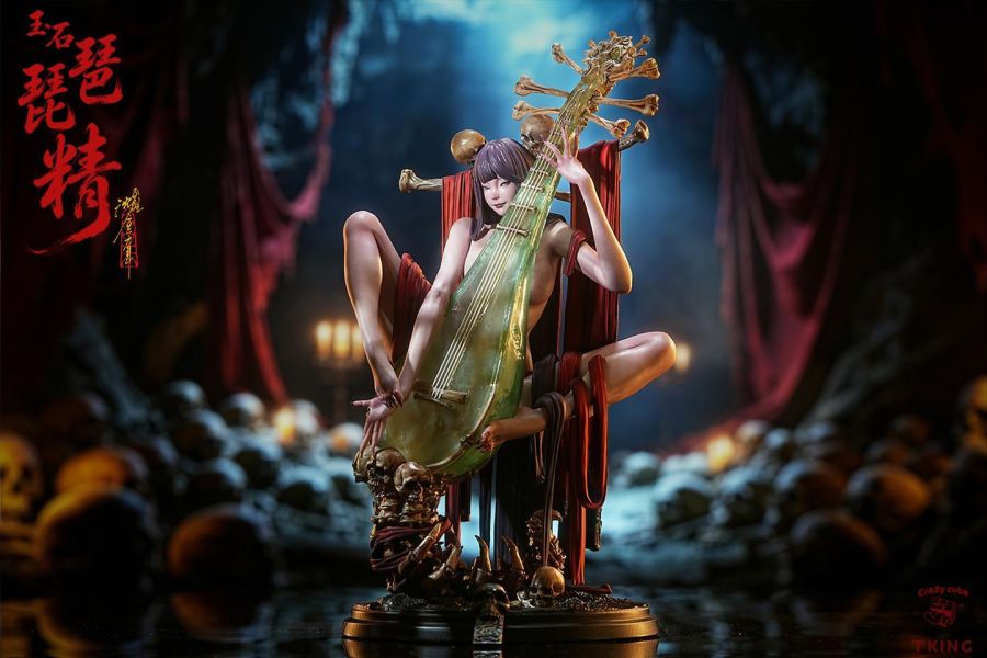 【預定】Crazy Cube TKing Toys 《玉石琵琶精》雕像 