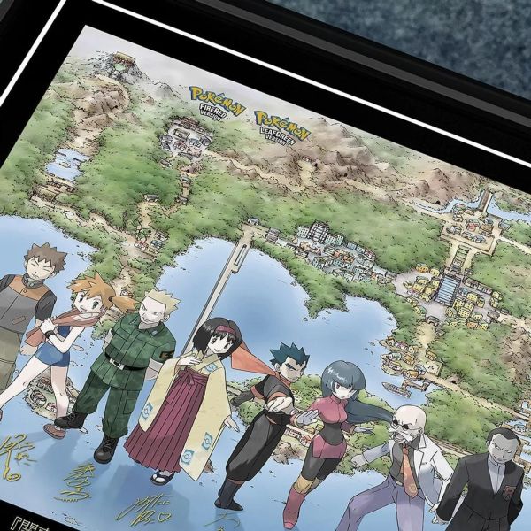 【海外代購】千鳥社 《八館主》寶可夢徽章簽名畫 