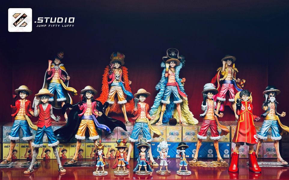 【預定】Zzz jump50週年 第五彈 扉頁藍衣路飛 