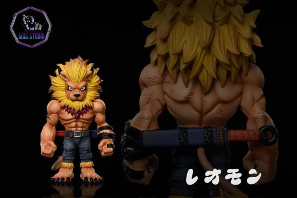 【預定】MDS 數碼寶貝系列 獅子獸&奧加獸 