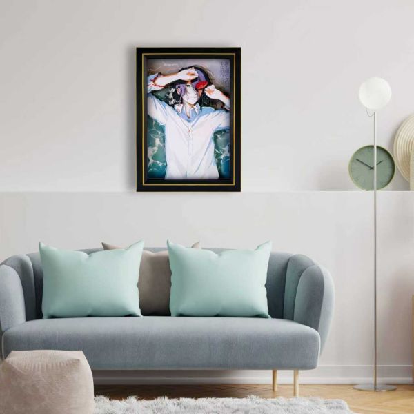 【海外代購】凹凸Panda 鏈鋸人蕾塞篇Chainsaw Man電鋸人Reze電次瑪奇瑪帕瓦動畫潮流手工立體畫 蕾塞A款 