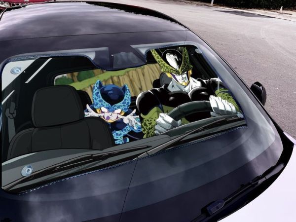 【海外代購】千鳥社 《汽車前擋遮陽-普烏和沙魯》龍珠 