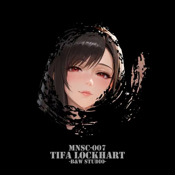【R18-海外代購】黑白畫映 B&W Mini Prism Card 迷你鐳射卡磚 Tifa Lockhart 蒂法洛克哈特 MNSC-007A/MNSC-007B/MNSC-007C 