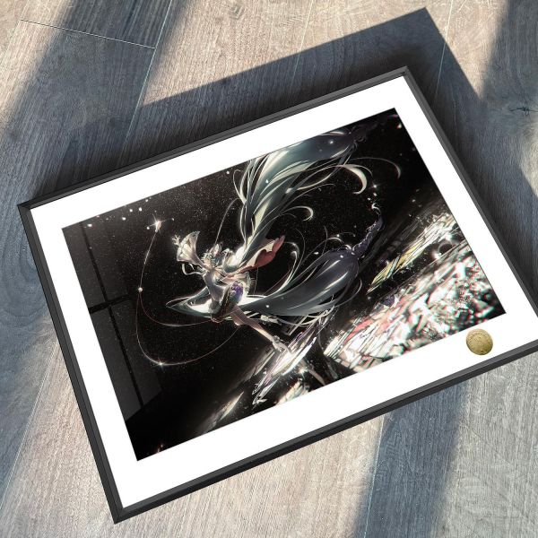 【海外代購】皇呱 《初音獨舞》 初音未來世界第一公主殿下獨舞同人周邊裝飾畫 