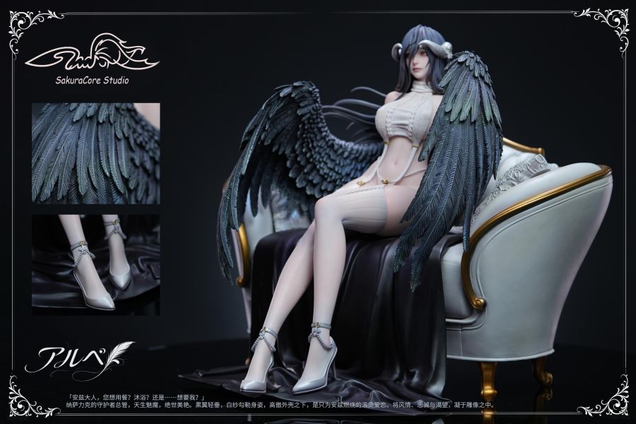【預定】SakuraCore 純白魅魔 · 雅兒貝德 1/4 收藏級雕像 