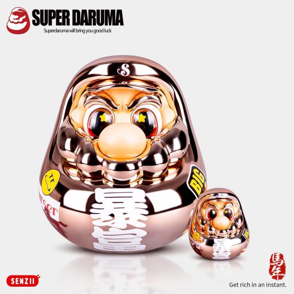 【預定】SENZII 千記商行 超級達摩SuperDaruma 超級達摩-馬年限定《致富》 