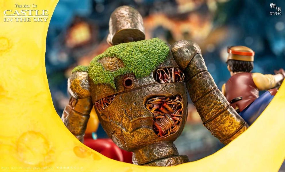 【預定】物語 宮崎駿桌面系列06 天空之城/愛的擁抱 