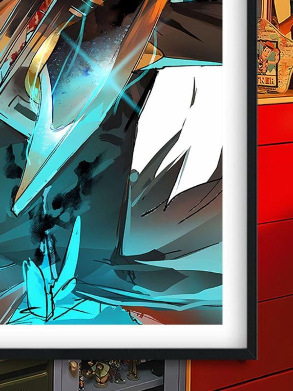 【海外代購】巴洛克 《出擊一護》護庭十三隊死神境·界虛十刃裝飾畫冰箱貼 