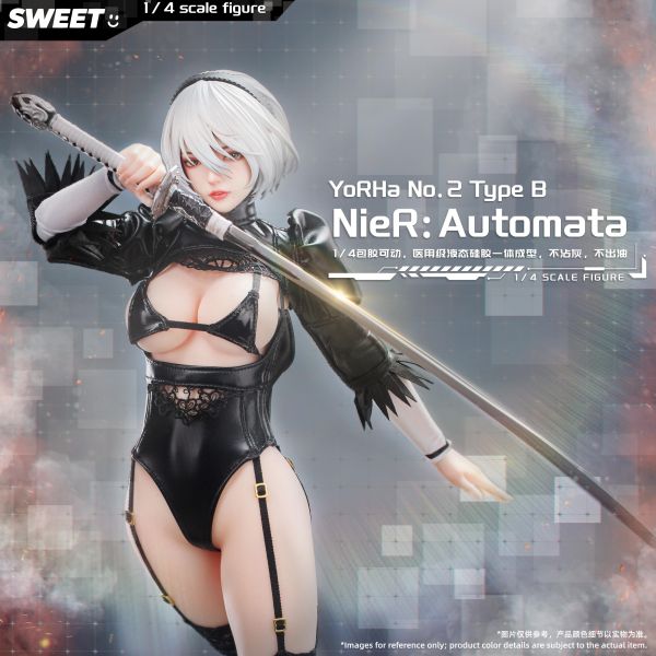 【預定】Sweet 尼爾2B 1/4包膠可動人偶 
