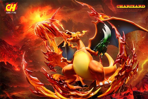 【預定】超火 SURE FIRE 寶可夢系列雕像第一彈 噴火龍 