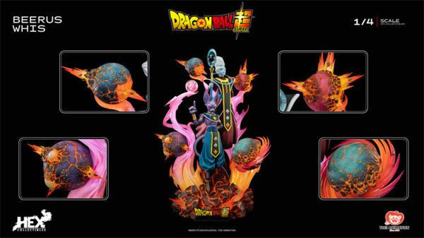 【預定】HEX 七龍珠超 正版授權 比魯斯&維斯 