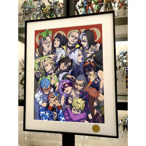 【預定】星空 jojo黃金之風布加拉提茸茸米斯達納蘭迦裝飾畫 