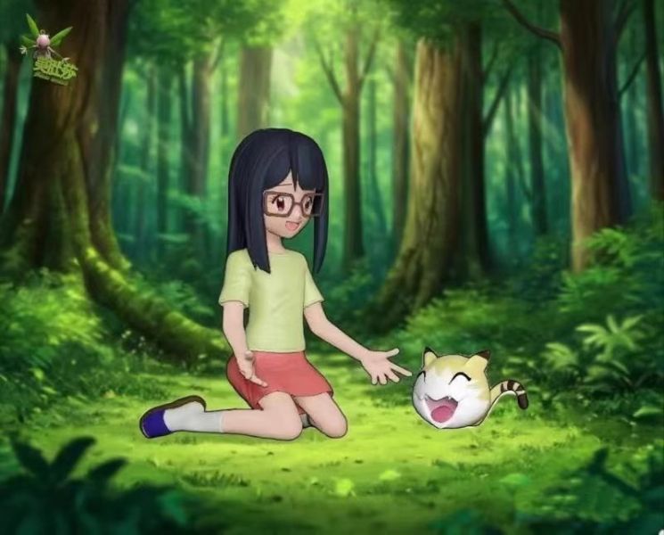 【預定】美肚莎 望月芽心 小時候（可適配1代小人） 