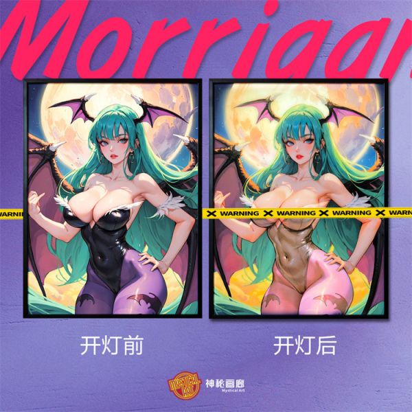 【海外代購】神秘畫廊 莫莉卡 光導 裝飾畫01 