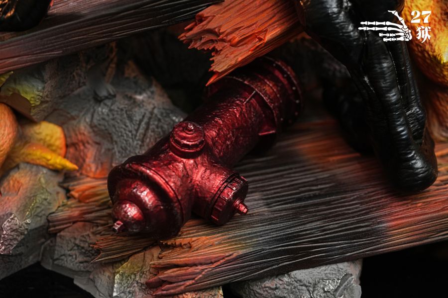 【預定】27獄 首款蜘蛛人大戰猛毒對戰場景雕像 