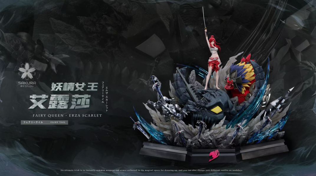 【預定】櫻花 妖精的尾巴 第二彈 艾露莎·斯卡雷特 