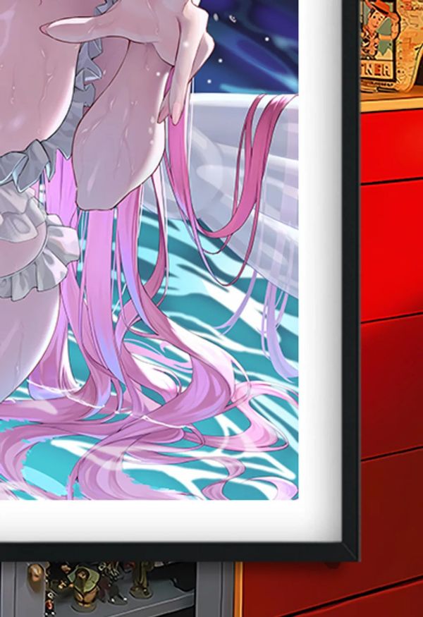 【海外代購】巴洛克 《水池桃樂絲》dorothy勝利女神妮姬裝飾畫冰箱貼 