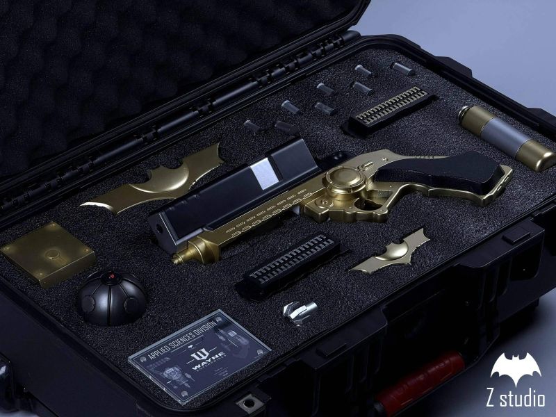 【預定】Z Studio 1/1影視級蝙蝠俠道具武器復刻套裝第二彈 克里斯蒂安·貝爾版 