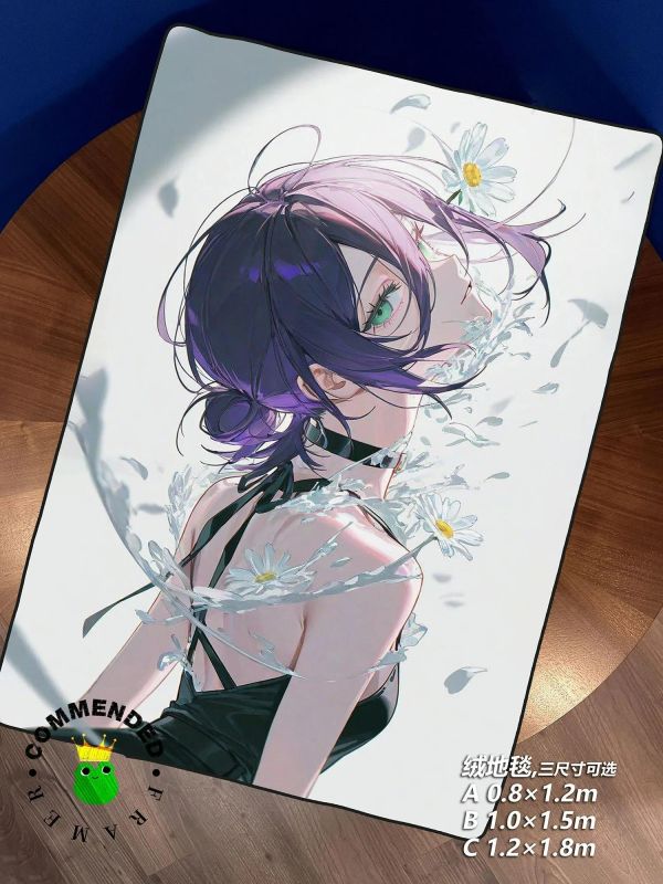【海外代購】皇呱  《少女蕾塞第七彈》鏈鋸人炸彈惡魔裝飾畫 午睡毯 地毯 