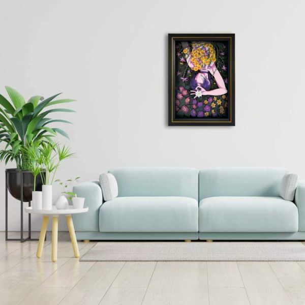 【海外代購】凹凸Panda 鏈鋸人蕾塞Chainsaw Man電鋸人Reze電次瑪奇瑪帕瓦動畫週邊手工立體掛畫 蕾塞B款 