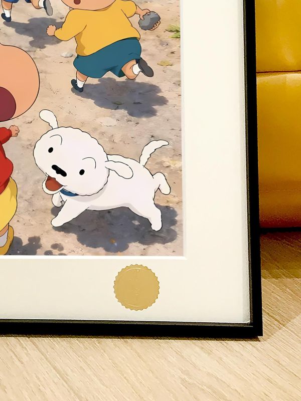 【海外代購】星空 《出發小新》蠟筆小新Crayon Shin-chan風間阿呆正男小白小葵春日部防衛隊動漫裝飾畫 