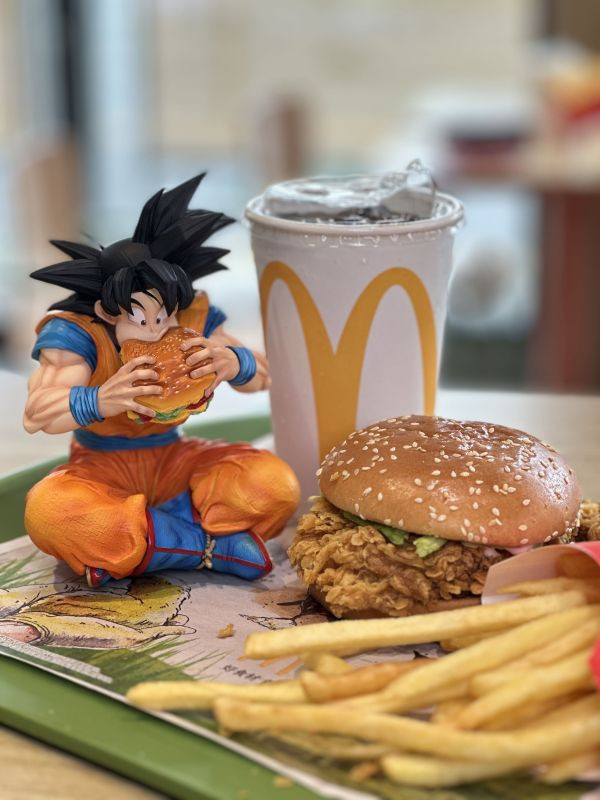 【預定】HS 七龍珠 第一彈 吃漢堡的悟空 