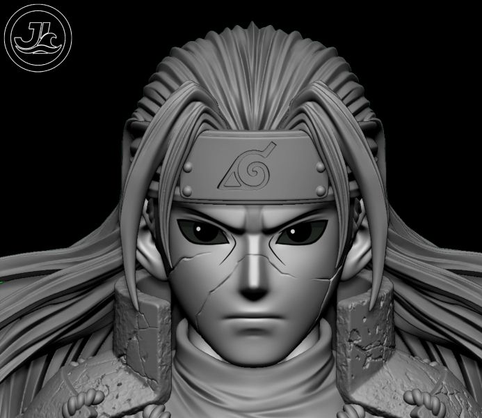 【預定】JL 千手柱間－穢土轉生頭部配件包 