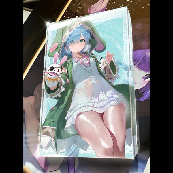 【海外代購】阿喵畫社 第五十二彈動漫卡磚 融合舞約會大作戰 亞克力加厚紀念收藏磚 