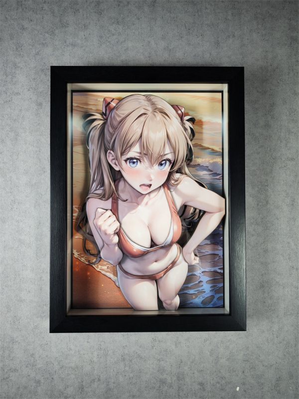 【海外代購】泥棒貓 DSMG-050 ​​EVA 明日香 蘭格雷 立體裝飾畫 