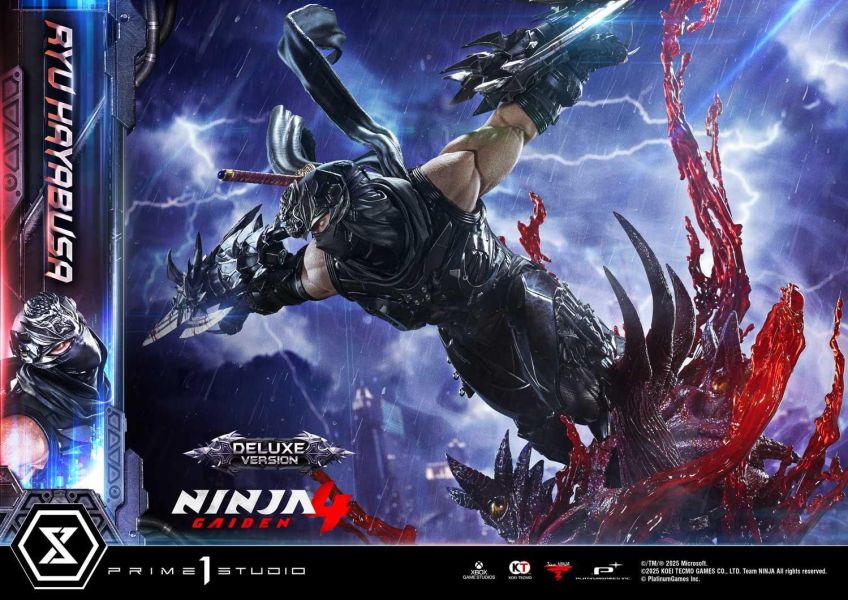 【預定】P1S Prime 1 忍者外傳4－隼龍（Ryu Hayabusa）1/4比例雕像 