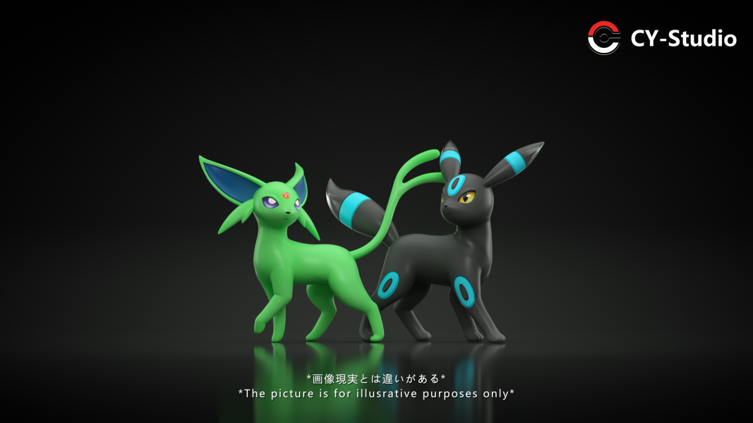 【預定】城憶 CY 太陽伊布&月亮伊布 