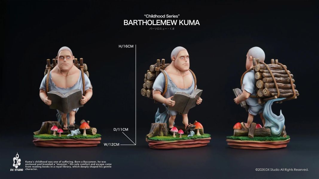 【預定】大熊社DX 七武海童年系列最後一彈（莫利亞/大熊/女帝） 