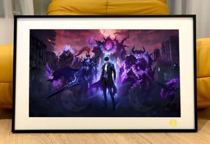 【海外代購】星空 《我獨自升級》solo leveling程肖宇水篠旬裝飾畫 