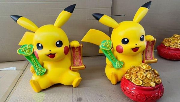 【海外代購】FAT Boy 肥仔 一比一招財皮卡丘 