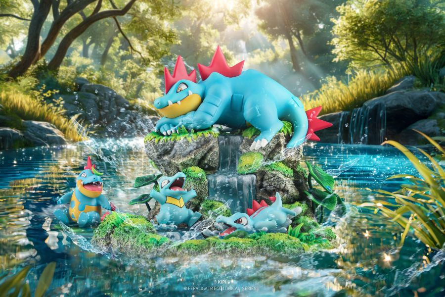 【海外代購】kipi 生態小gk系列03 大力鱷 