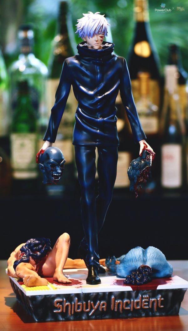 【海外代購】Real x PowerClub 五條悟 全開 1/6收藏級雕像 