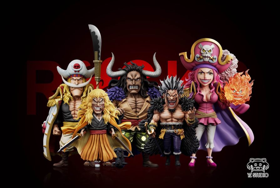 【預定】yz 神之谷大戰 第8彈 洛克斯海賊團 白鬍子 愛德華‧紐蓋特 