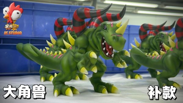 【海外代購】呆雞社 IKS 初代npc系列 吸血魔篇章-大角獸 