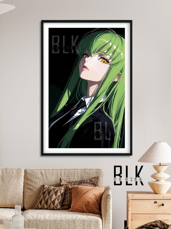 【海外代購】巴洛克 《西裝CC》Code Geass 反叛的魯路修魔神魯魯修動漫裝飾畫冰箱貼 