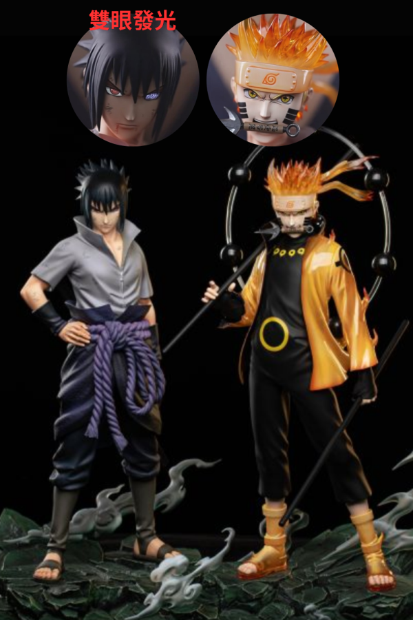 【爆款預定】雲頂摘星 《火影忍者》皮樂中國 正版授權 六道仙人模式 漩渦鳴人 輪迴眼 宇智波佐助 