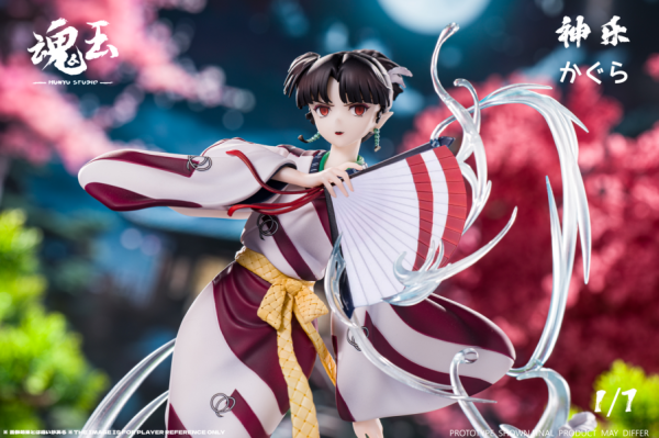 【預定】魂玉 《犬夜叉》風之使者 神樂 風華扇舞ver. 