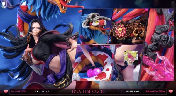 【預定】大觸  Big Feeler 海賊王系列 第二彈 劇場版波雅漢庫克 