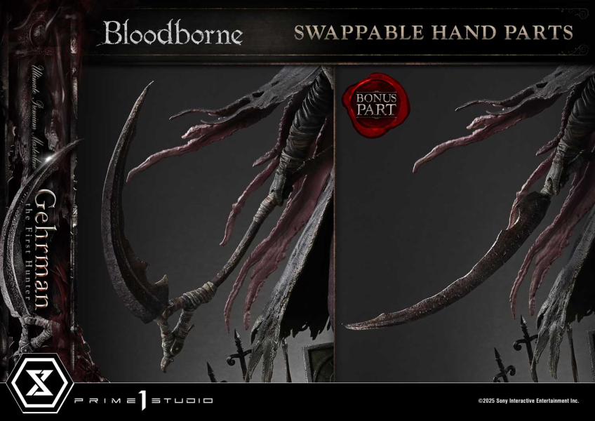 【預定】Prime 1 P1S 1/4 Bloodborne血源詛咒 傑爾曼 標準版 UPMBB-05 & 特典版 UPMBB-05S 
