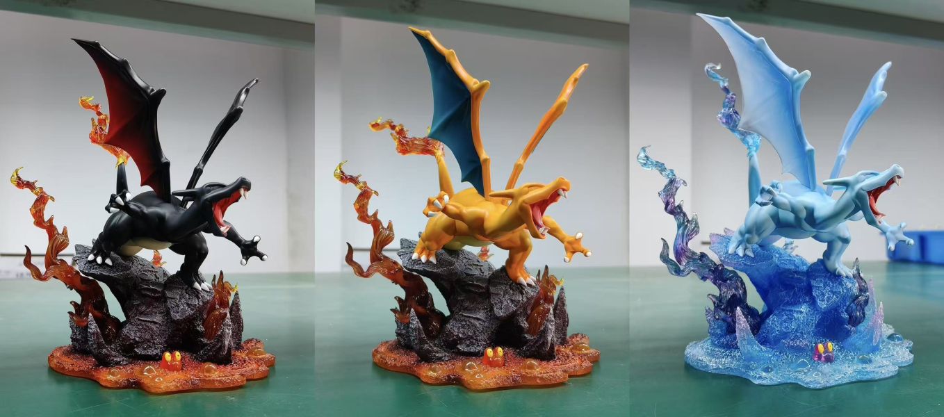 【預定】小秦筆記 小場景系列 噴火龍 