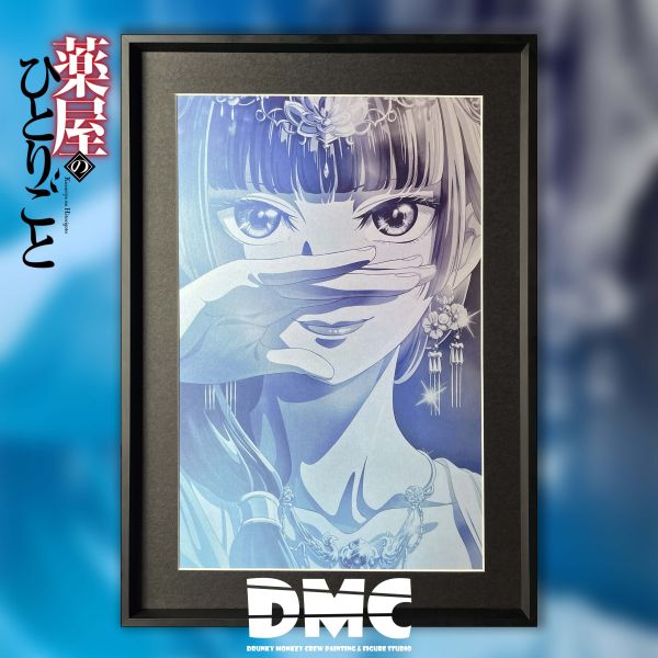 【海外代購】DMC Painting DMP-008 藥屋少女的呢喃 貓貓 合金裝飾畫 